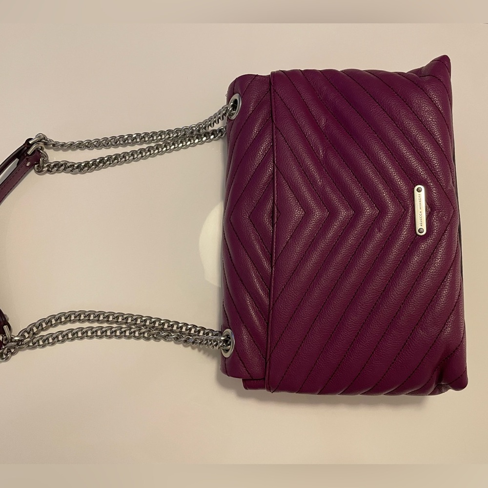 Purple rebecca minkoff purse